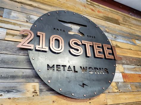 metal signs design